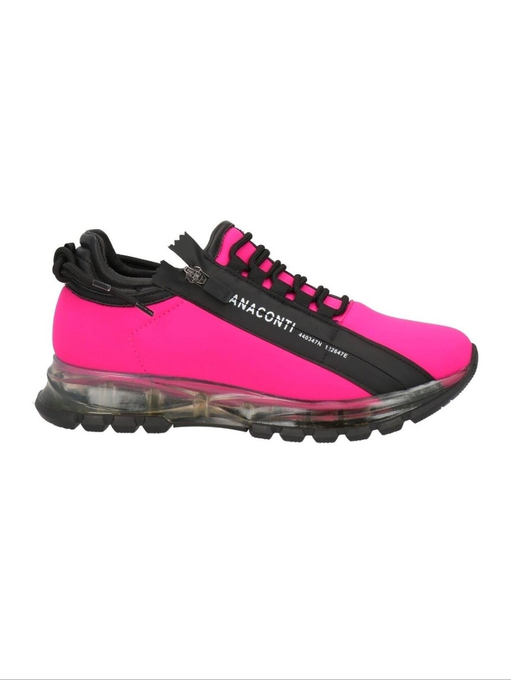 LIVIANA CONTI Women's Neon Pink Lightweight Sneaker with Cushioned Air Sole